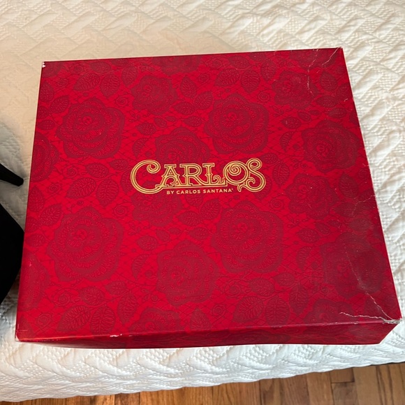 Suede blue Carlos Santana booties - Picture 5 of 6